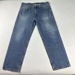 Levi's‎ Jeans Men’s 38x32 Relaxed Straight Blue Cotton Denim (40x30.5)